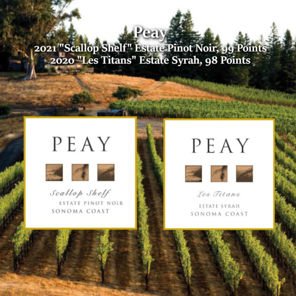 Peay 2021 “Scallop Shelf” Estate Pinot Noir, West Sonoma Coast