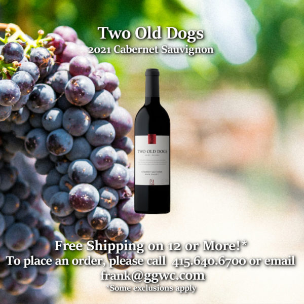 Two Old Dogs 20121 Cabernet Sauvignon, Napa Valley