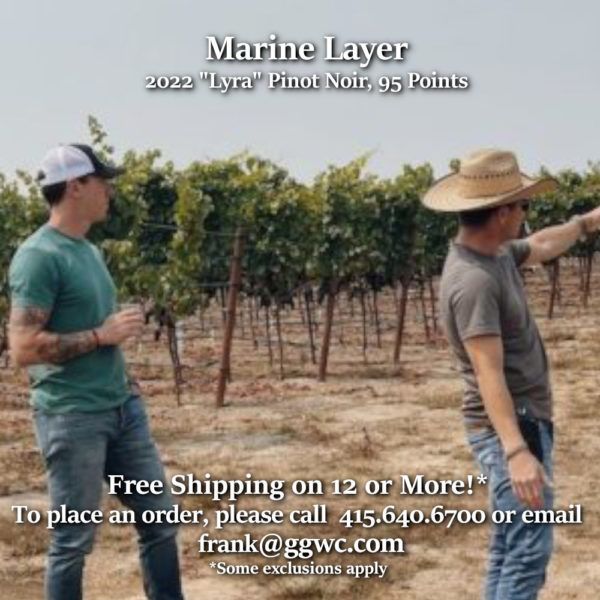 Marine Layer 2022 Pinot Noir “Lyra” Sonoma Coast 95 Points