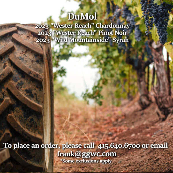 DuMOL 2023 Chardonnay “Wester Reach” Russian River Valley 95 Points